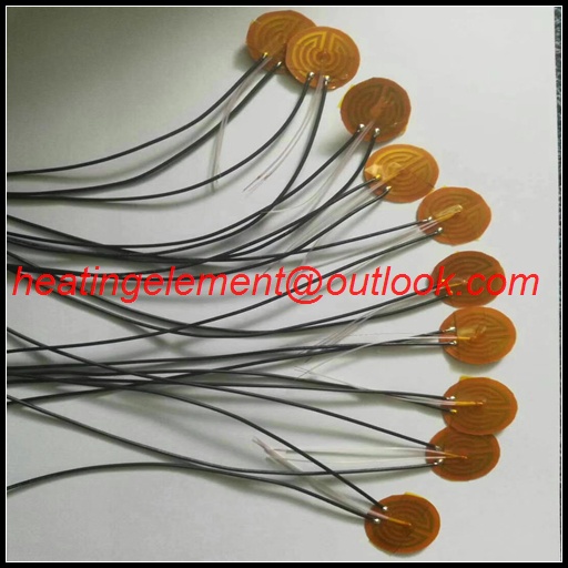 Customized size With NTC100K thermistor Kapton Heater