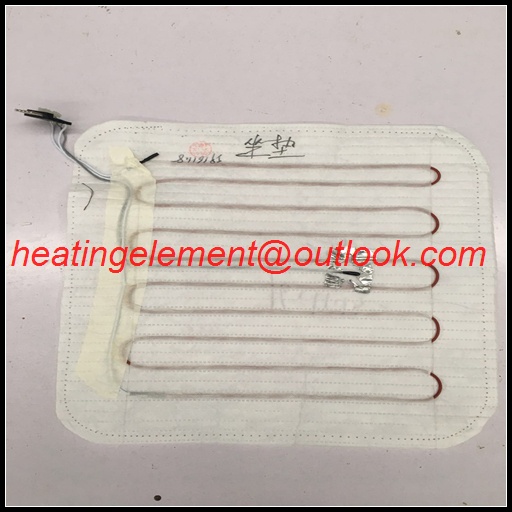 Car seat heater, seat heating pad, carbon fiber material