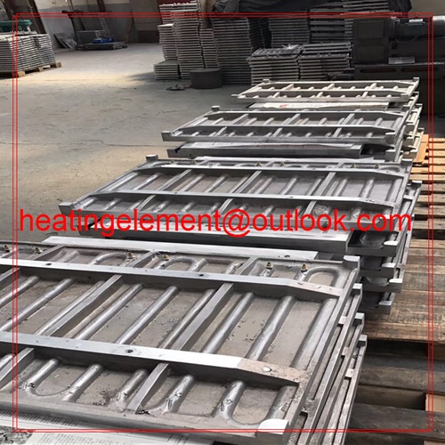 heating plate for transfer printing machines