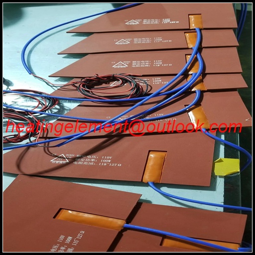 Silicone Rubber Heating Pad Heating Band Heating Mat