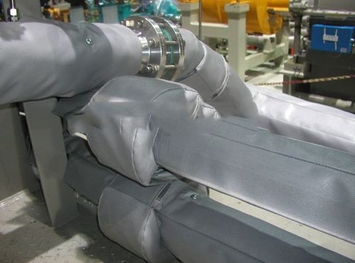 Custom Thermal Insulated Cover for Valves Pipes  Boilers  Heaters