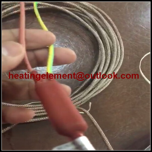 Silicone Rubber Heating Calbe Heating Wire