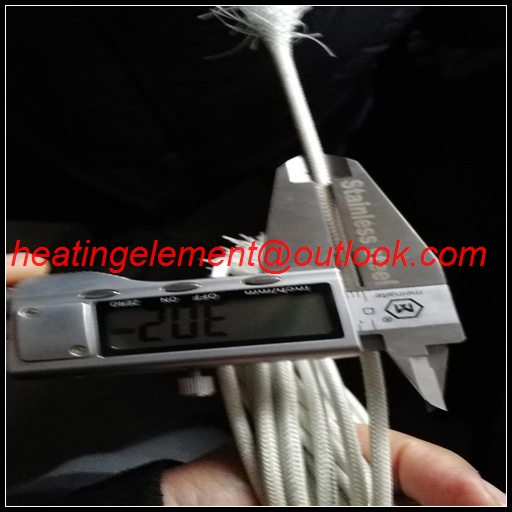 Silicone Rubber Heating Calbe Heating Wire