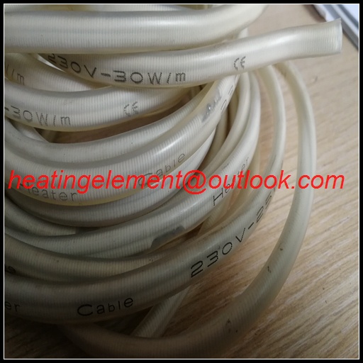Silicone Rubber Heating Calbe Heating Wire