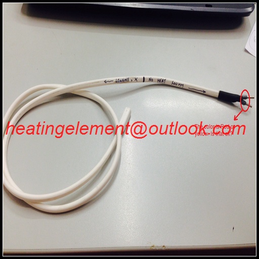Silicone Rubber Heating Calbe Heating Wire
