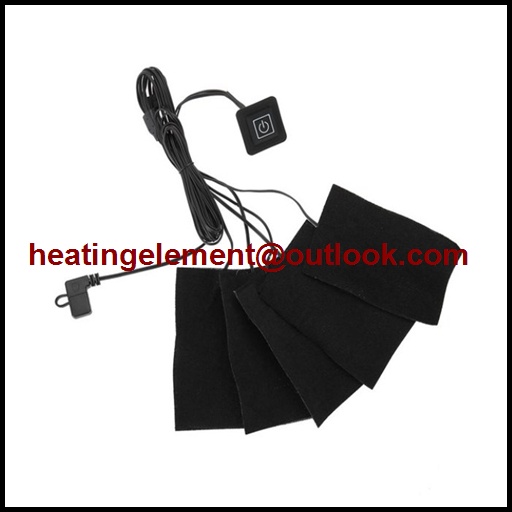 textile fabric heater element