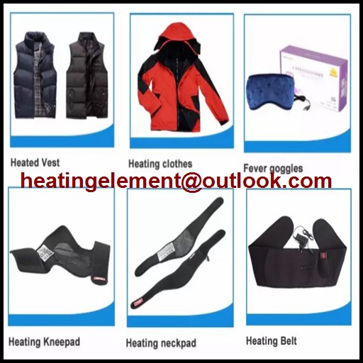 textile fabric heater element