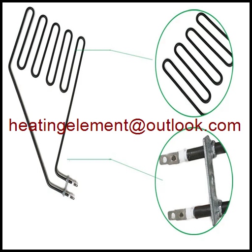 electric tubular heating element for sauna