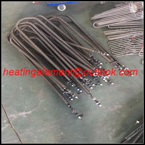 Fin heater element