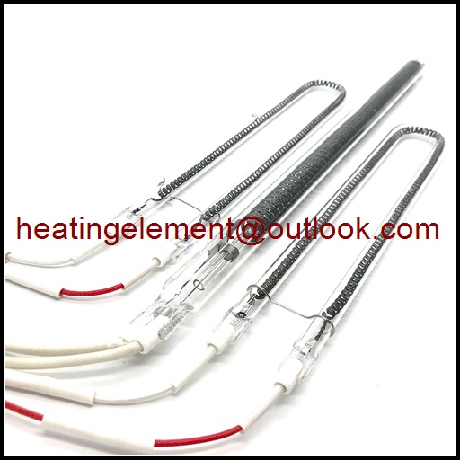 Electric quartz infrared sauna heating element