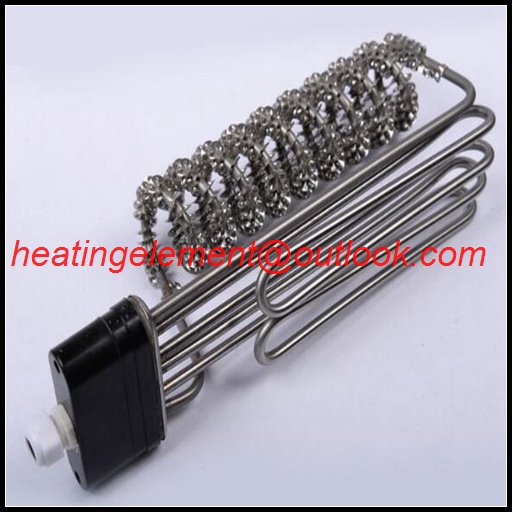 Fin heater element