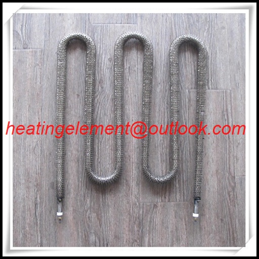 Fin heater element