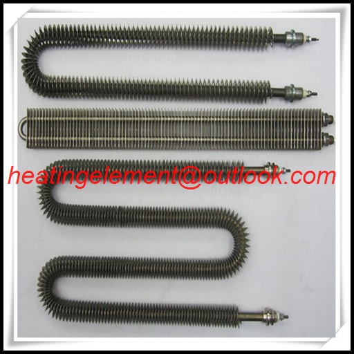 Fin heater element