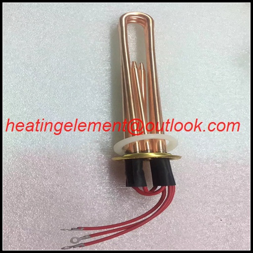 Immersion heating tube