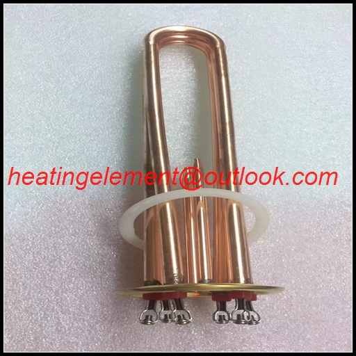 Immersion heating tube