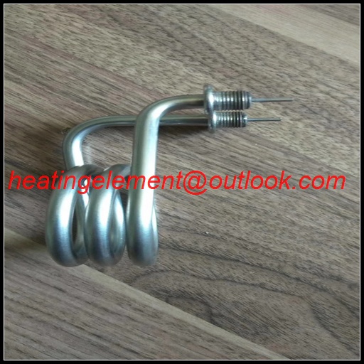 Immersion heating tube