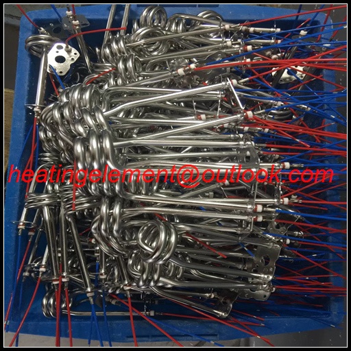 Immersion heating tube