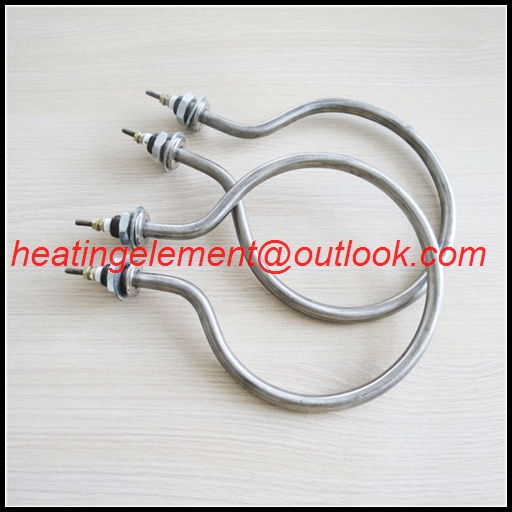 Immersion heating tube
