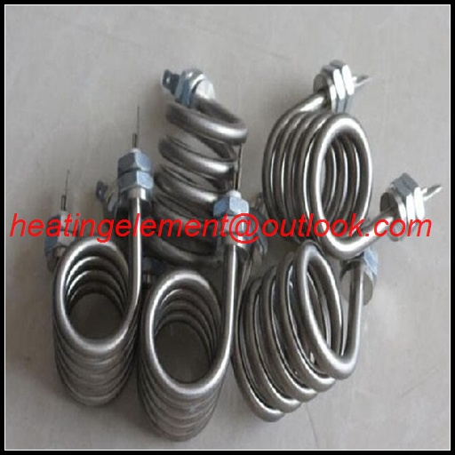 Immersion heating tube