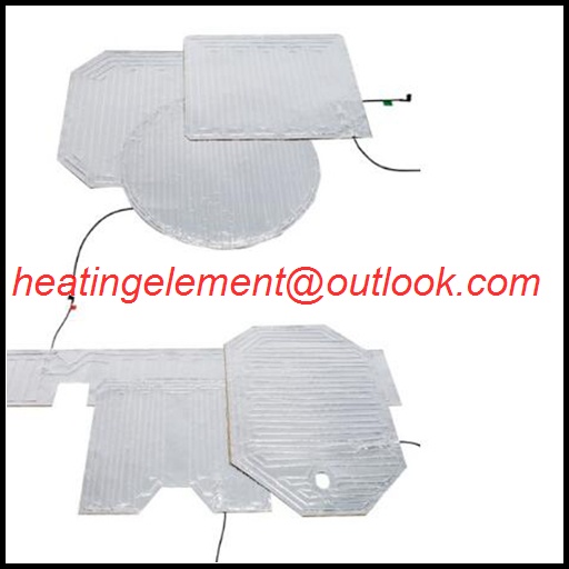 Aluminum foil heater for automobile