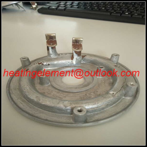 Cast aluminum heater