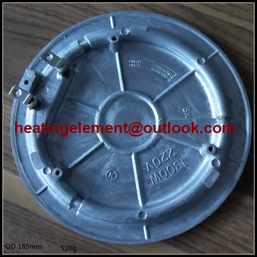 Cast aluminum heater