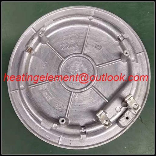 Cast aluminum heater