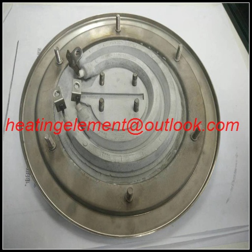 Stainless Steel Plate aluminum heating tube bottom heater