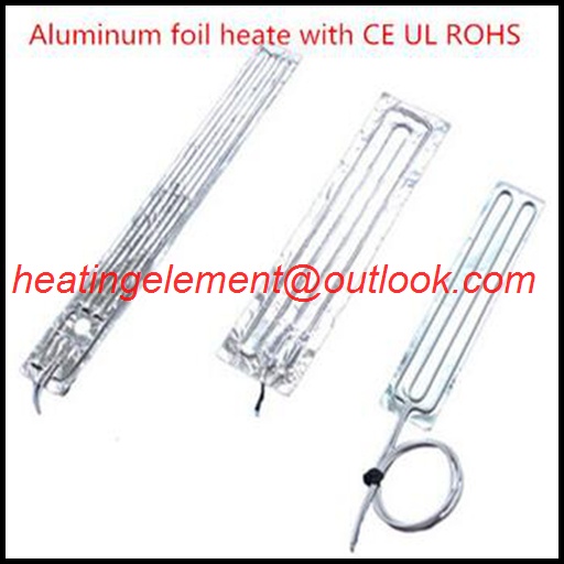 Silicone Insulation Cold Room Heater Aluminum Foil Heaters