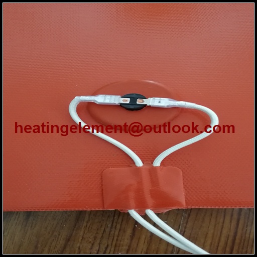 Silicone rubber heating pads element