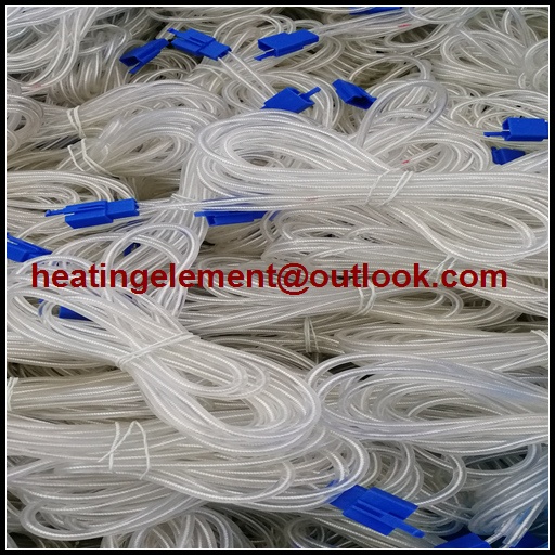 Refrigerator de-icing defrost heating cable