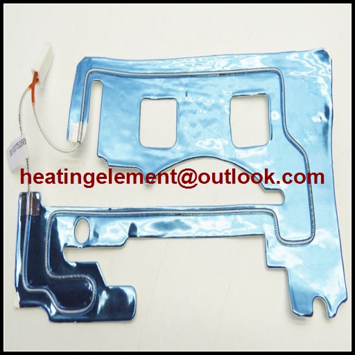 Aluminum foil heater defrost heater
