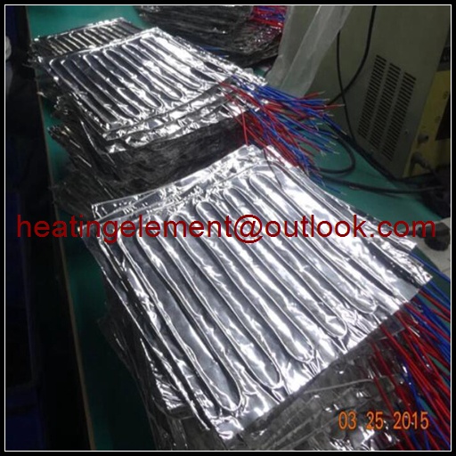 Heat insulated box heater heating element