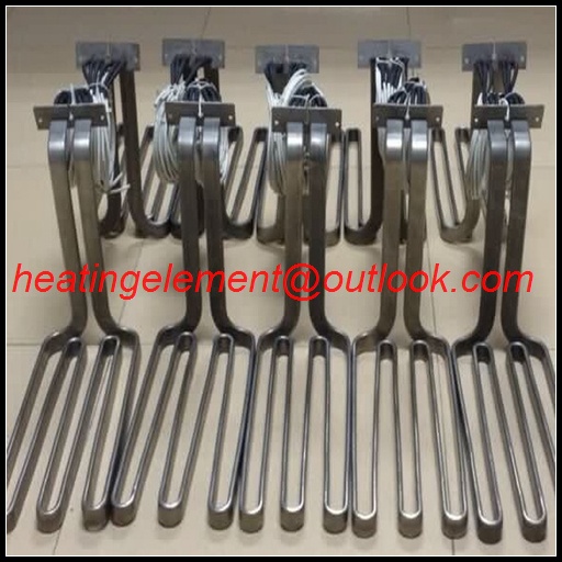 Oil heating tube