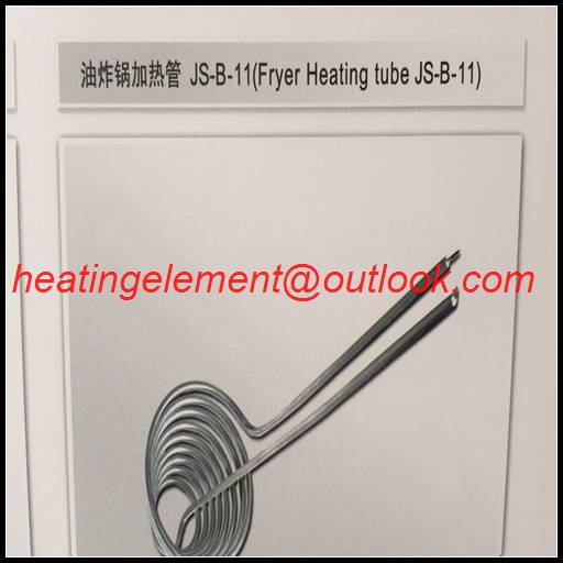 Deep fried heating tube
