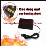 Fabric electric heating pad