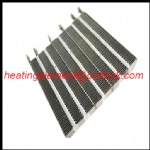 Electric corrugated PTC heater for household appliances