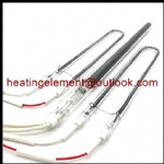 Electric quartz infrared sauna heating element