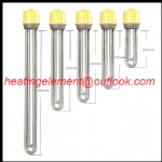 Immersion heating tube