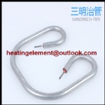 Immersion heating tube