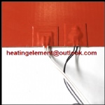 Silicone rubber flexible heating strip heater pad