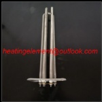 3phase 380v heating element high power density flange immersion heater