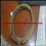 Stainless steel filament braided heating cable