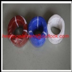 Glass fiber braided heating cable