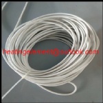Glass fiber braided heating wire
