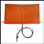 Flexible customized battery powered silicone heating pad silicone rubber heater
