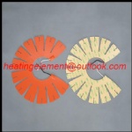 round silicone rubber bands heater with holes